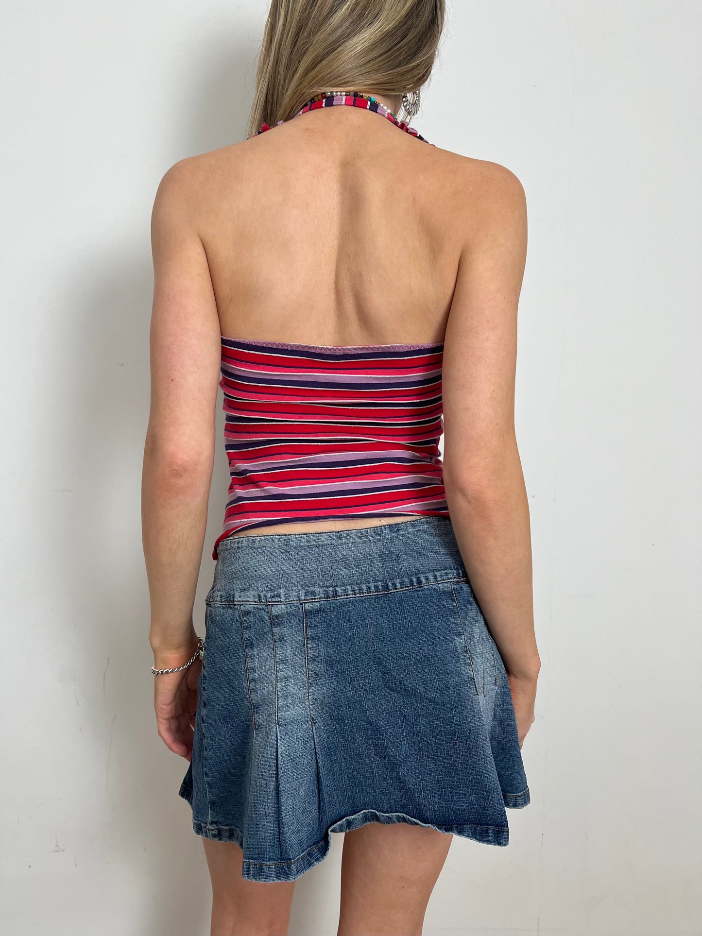 Fornarina striped top, M