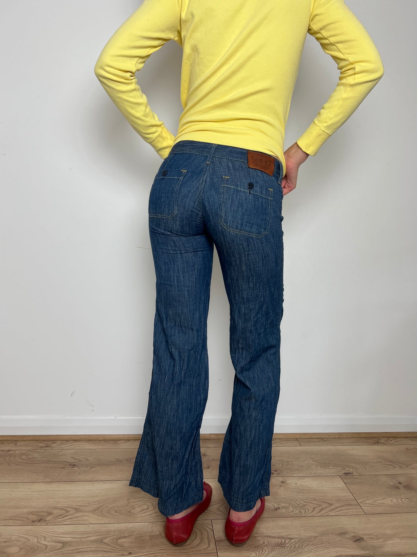 Polo Ralph Lauren wide leg jeans, XS/S