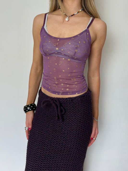 mesh top, S