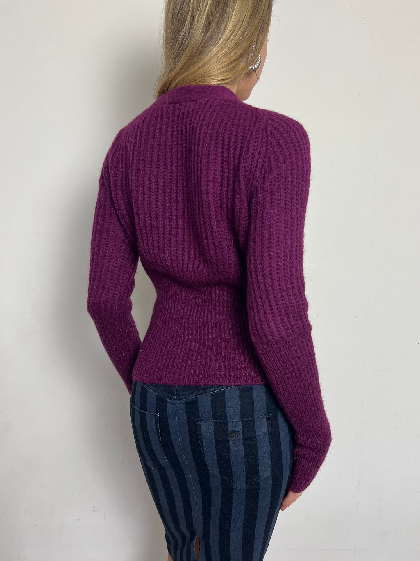 Calvin Klein mohair knit, S
