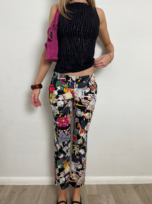 Moschino trousers, M