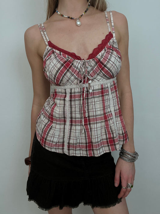 BAY plaid cami, M