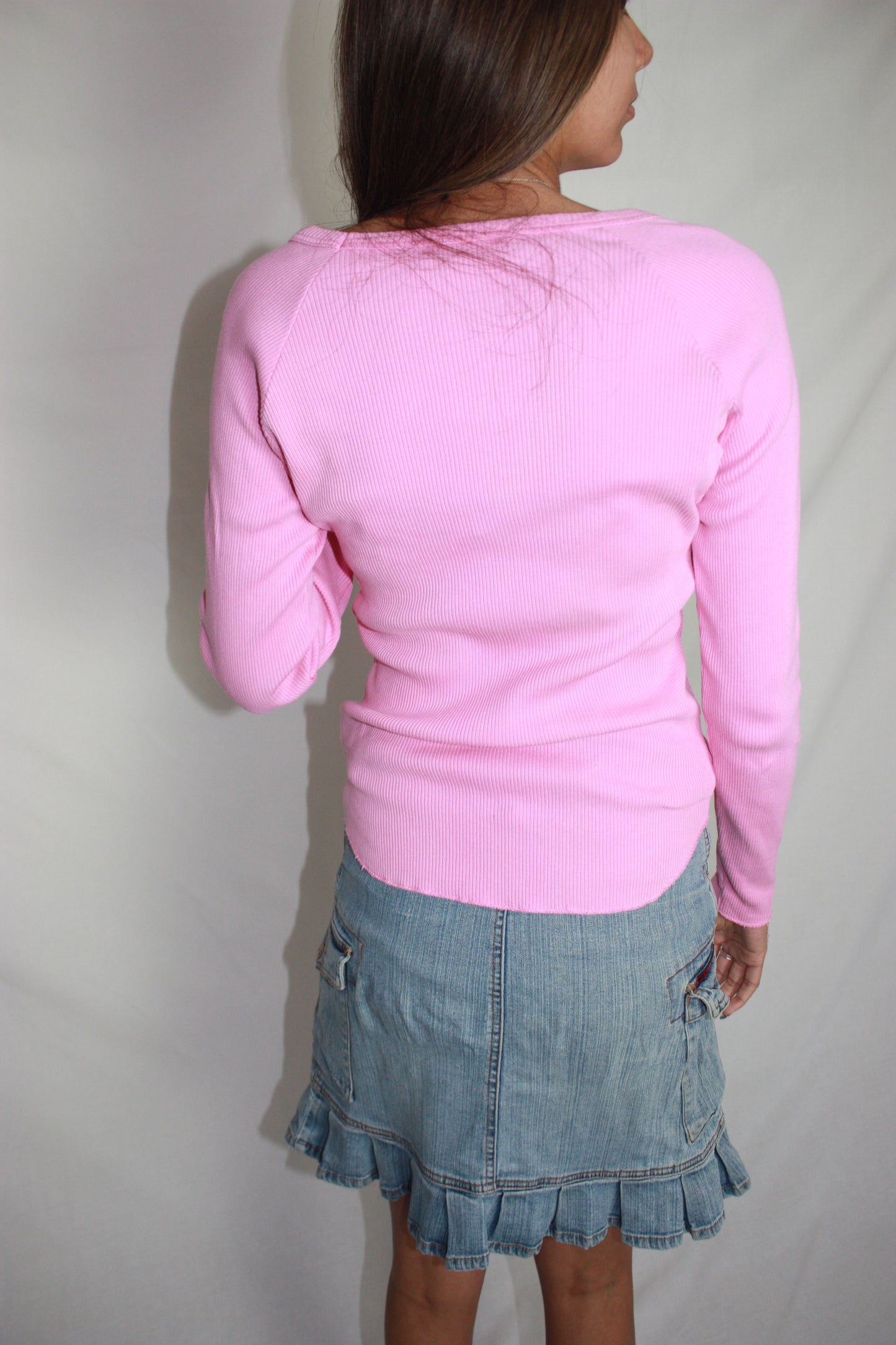 Pinko ribbed long sleeve, S