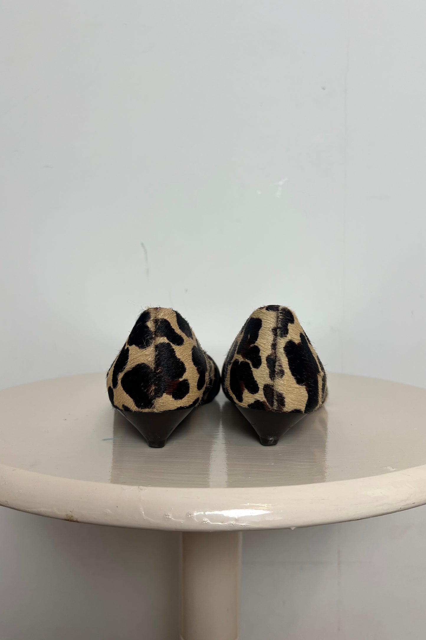 Mexx leopard print pumps with mini heel