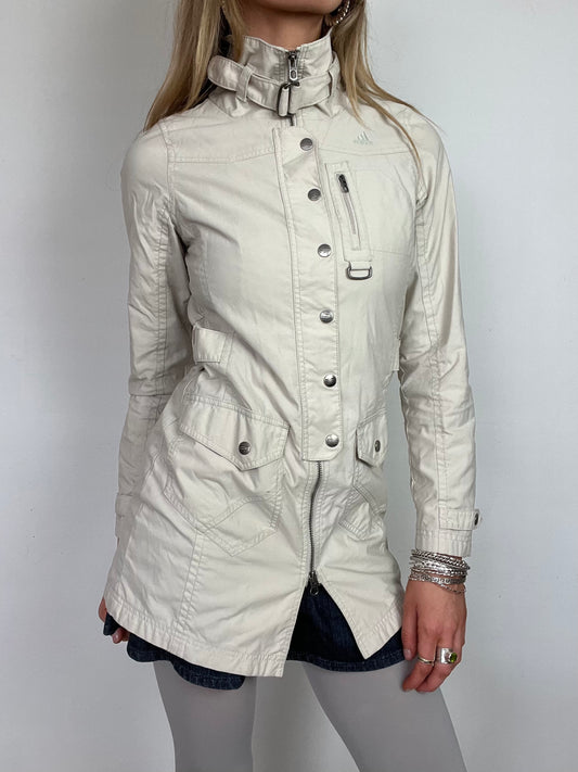 Adidas trench coat, XS
