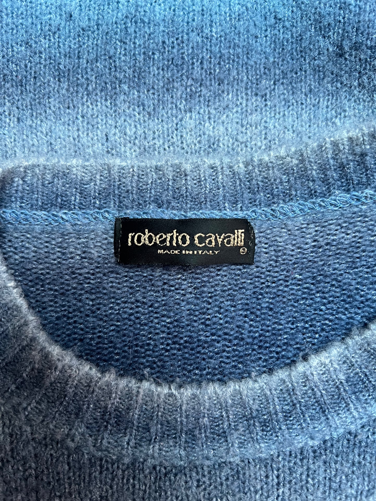 Roberto Cavalli wool knit, S