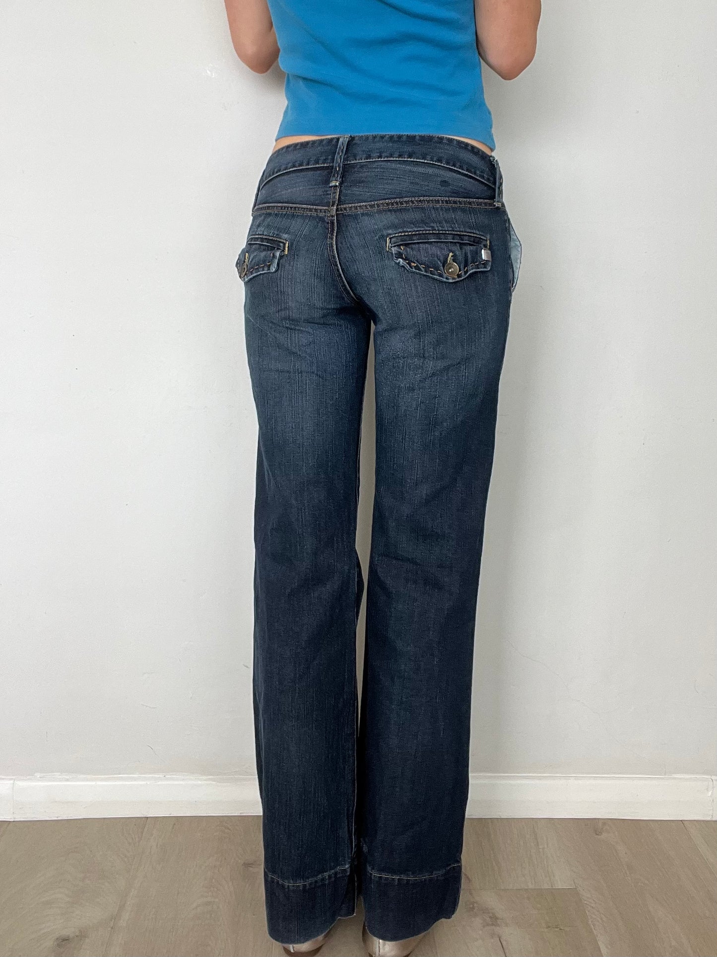 low rise jeans, S