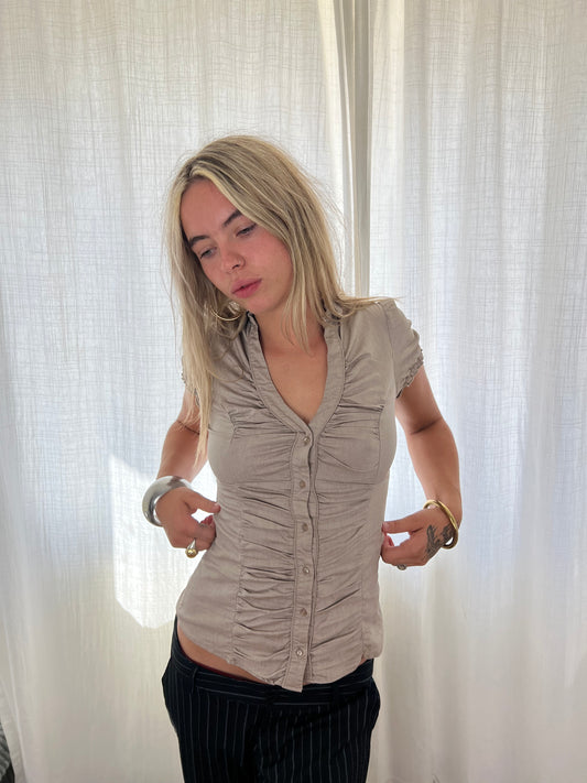 Tally Weijl ruched blouse