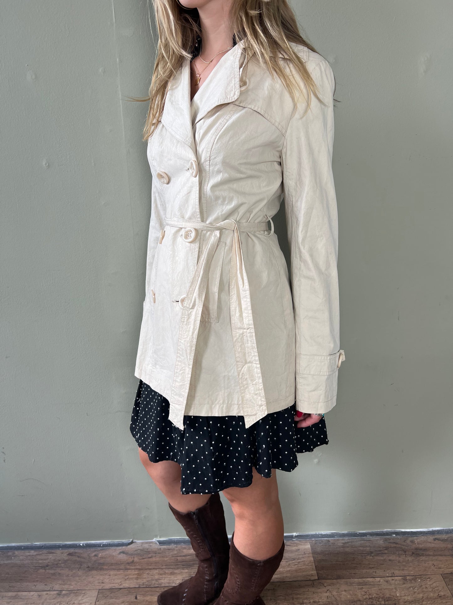 MaxMara cream peacoat