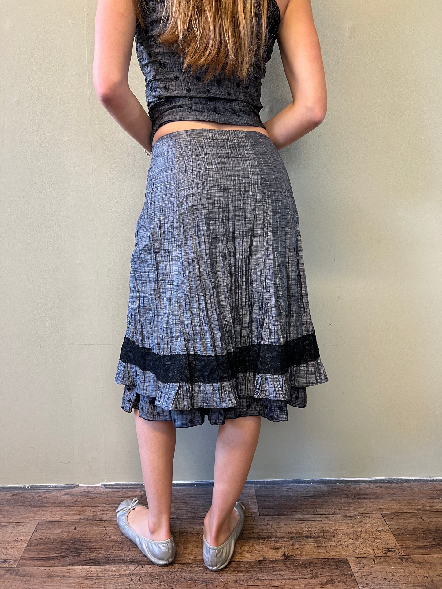 vintage grey 3 piece suit