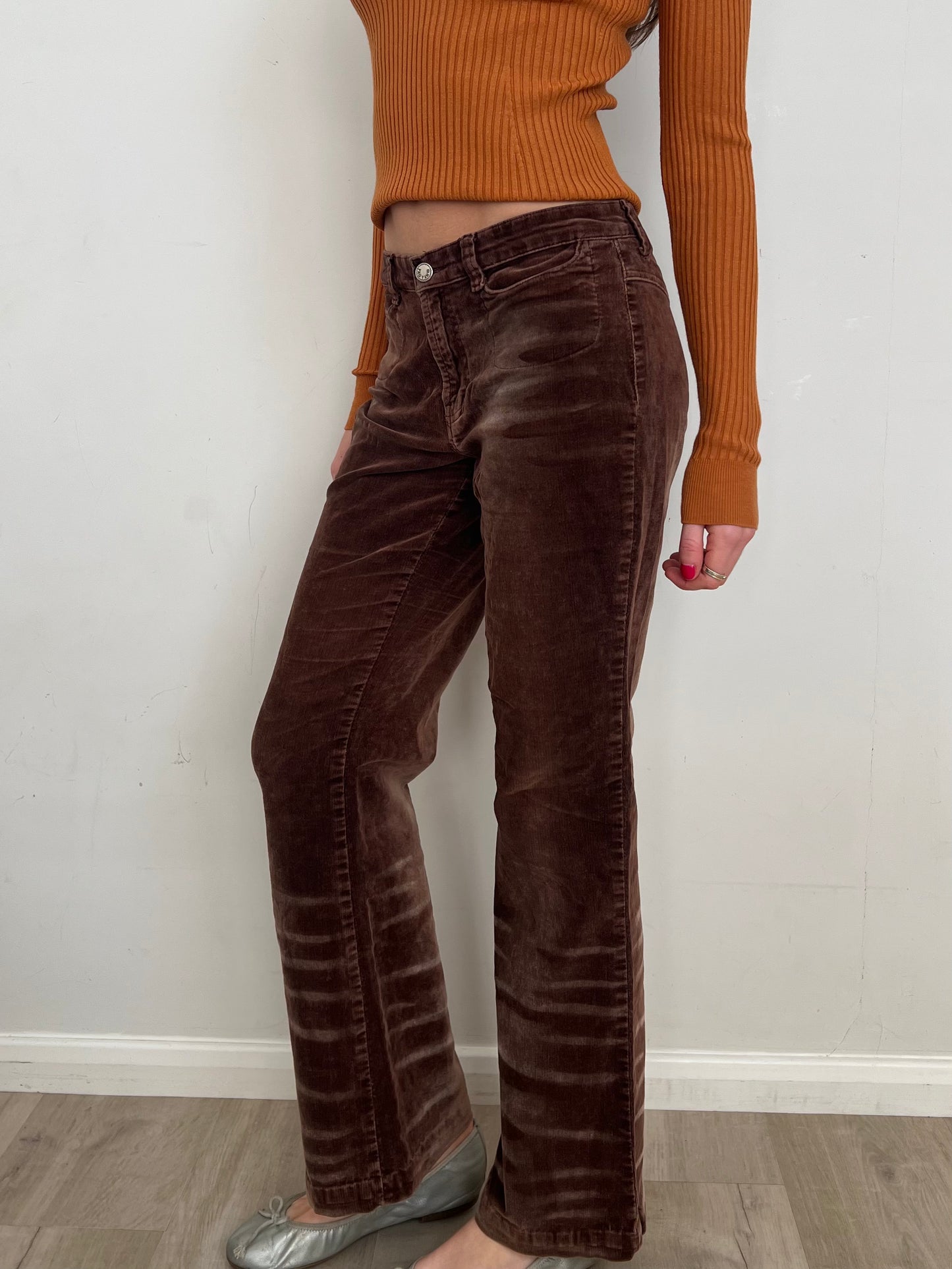 corduroy flares, S