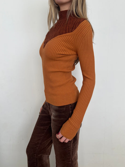 turtleneck knit, S