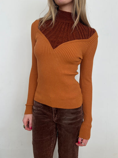 turtleneck knit, S