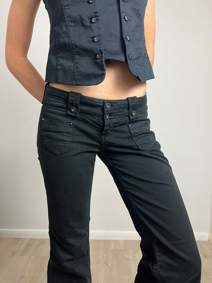 black jeans, XS/S