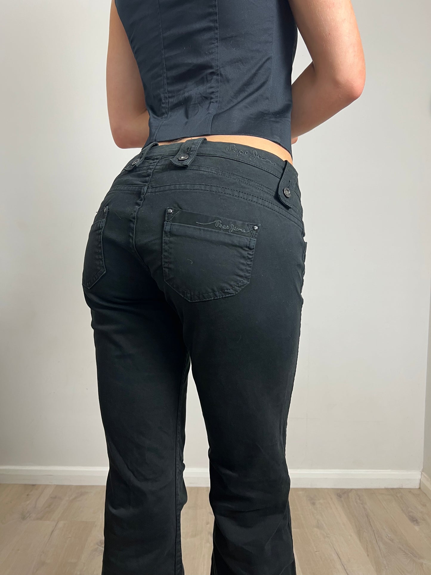 black jeans, XS/S