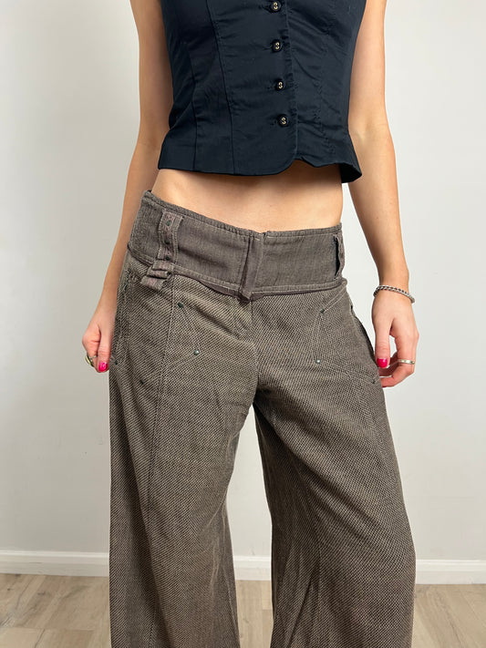 parachute trousers, L