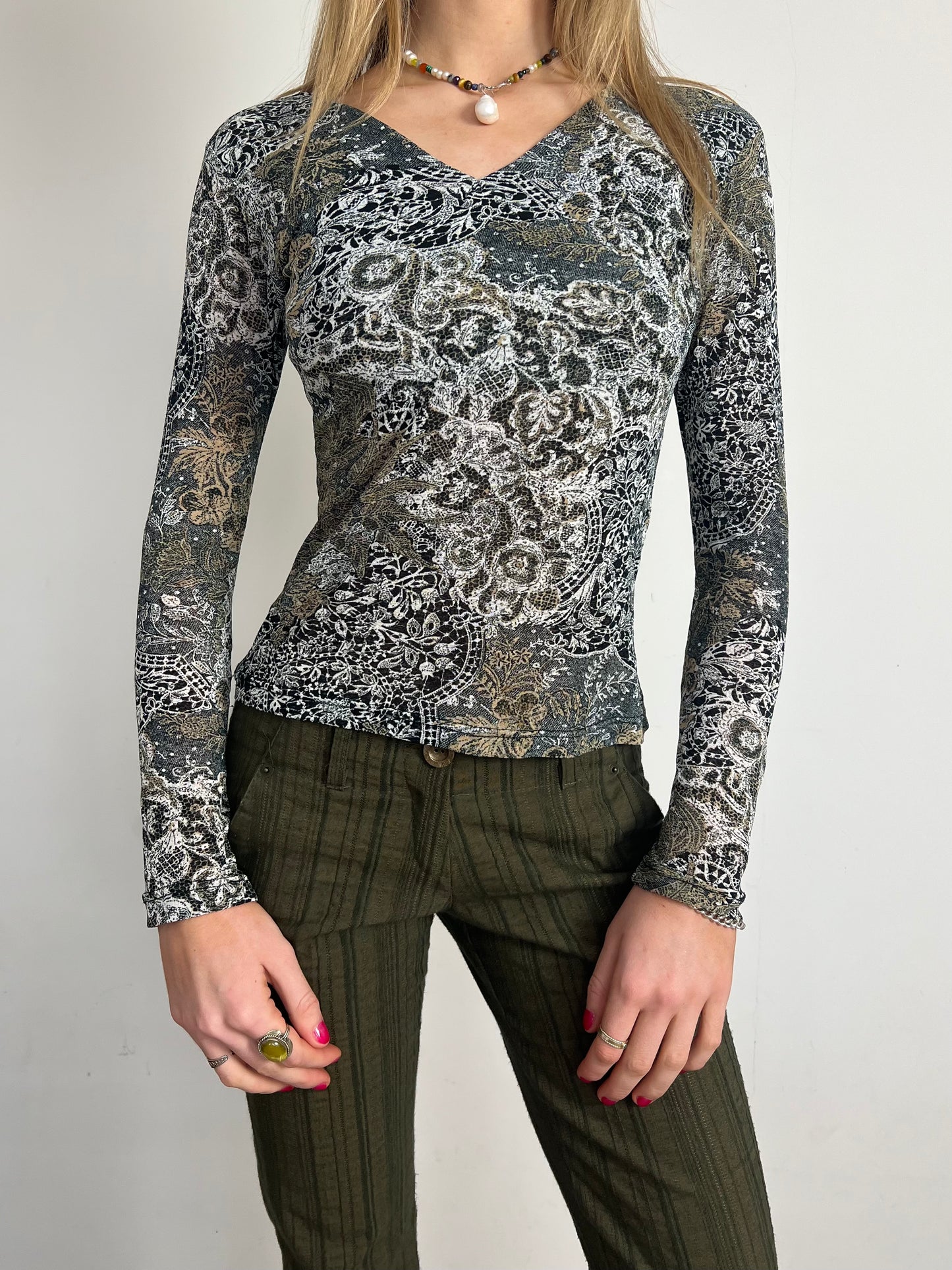 paisley top, S