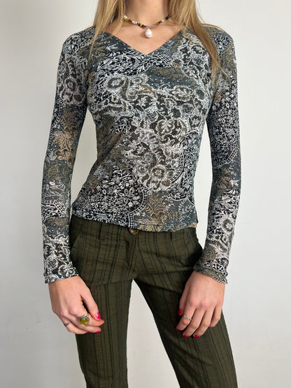 paisley top, S