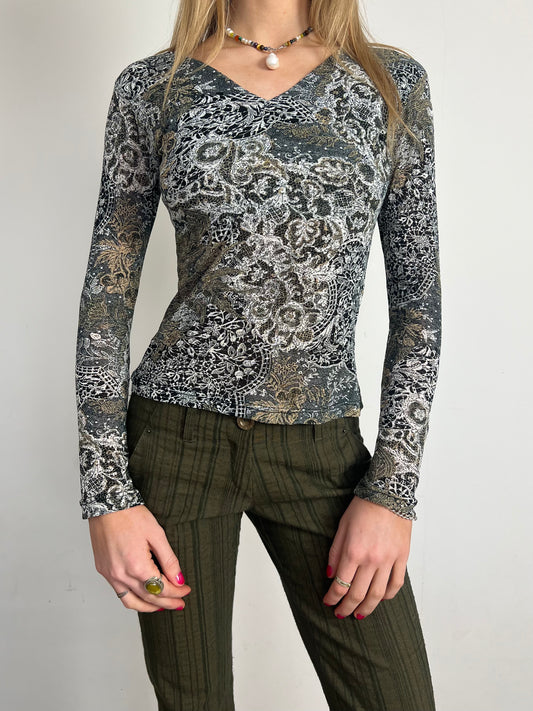 paisley top, S