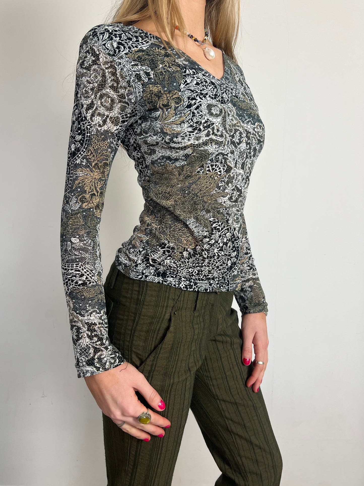 paisley top, S