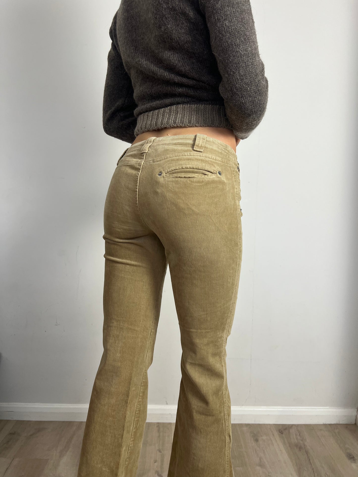 Sisley corduroy jeans, S
