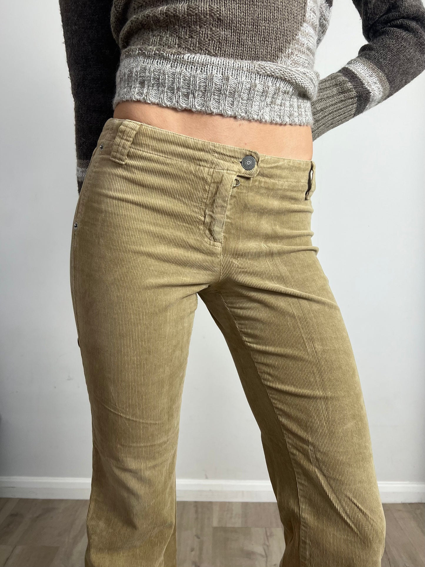 Sisley corduroy jeans, S