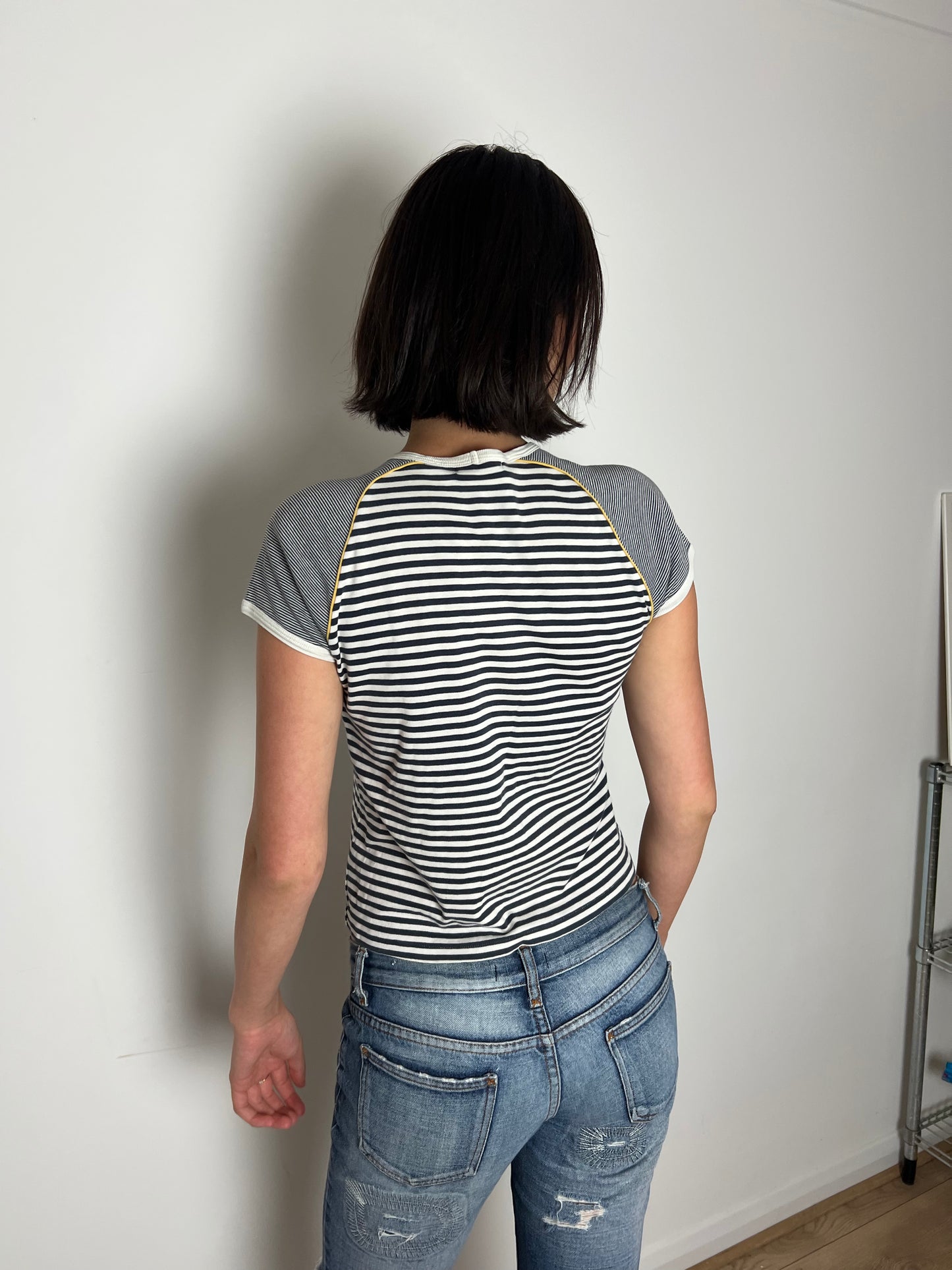 Sisley striped 'hot gossip' tee, M