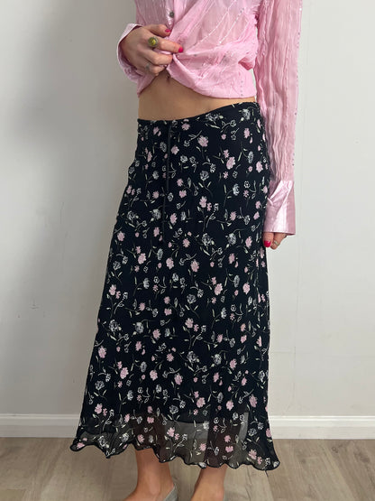 floral skirt, S/M