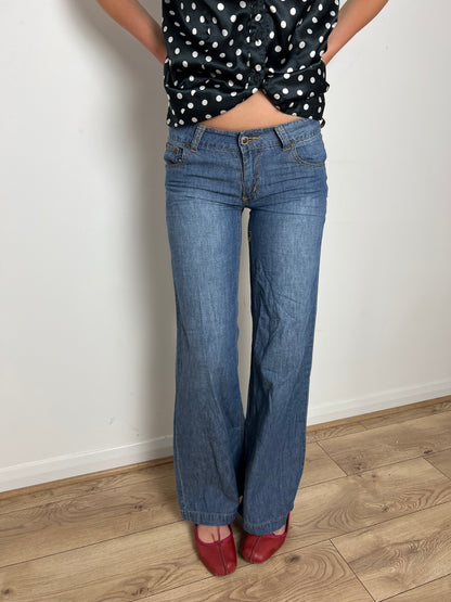 Vintage straight leg jeans, XS/S