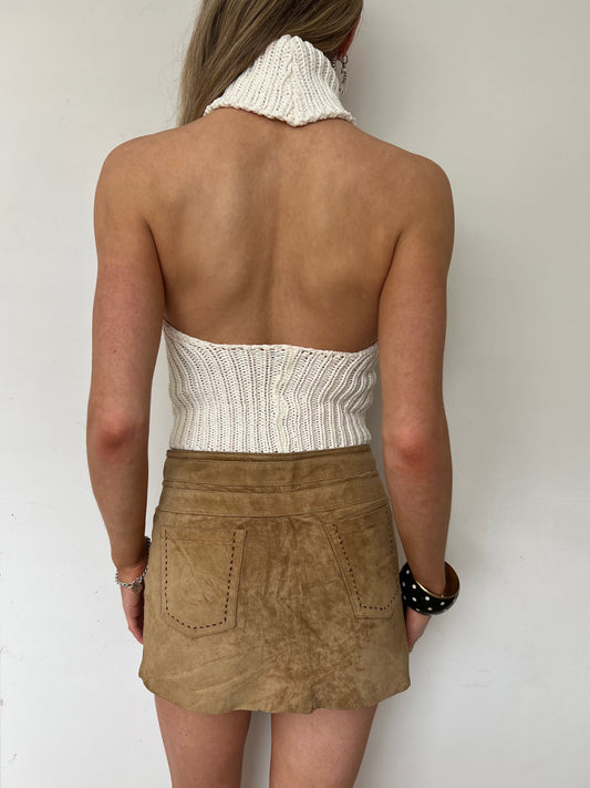 Sisley backless turtleneck, S