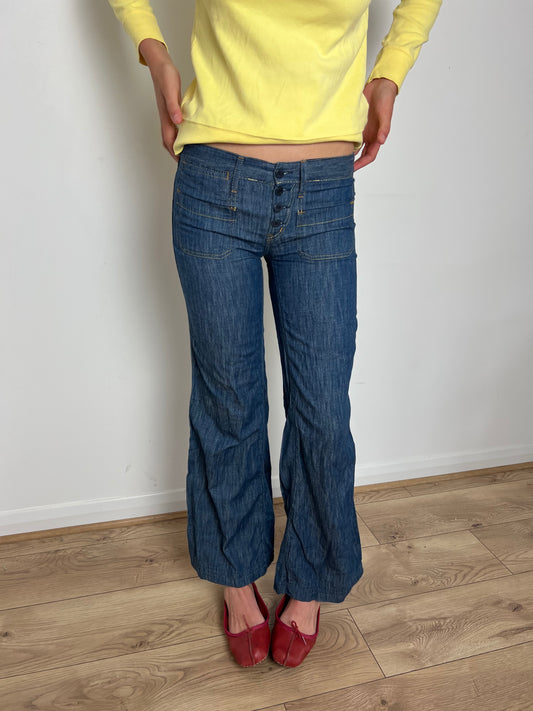 Polo Ralph Lauren wide leg jeans, XS/S
