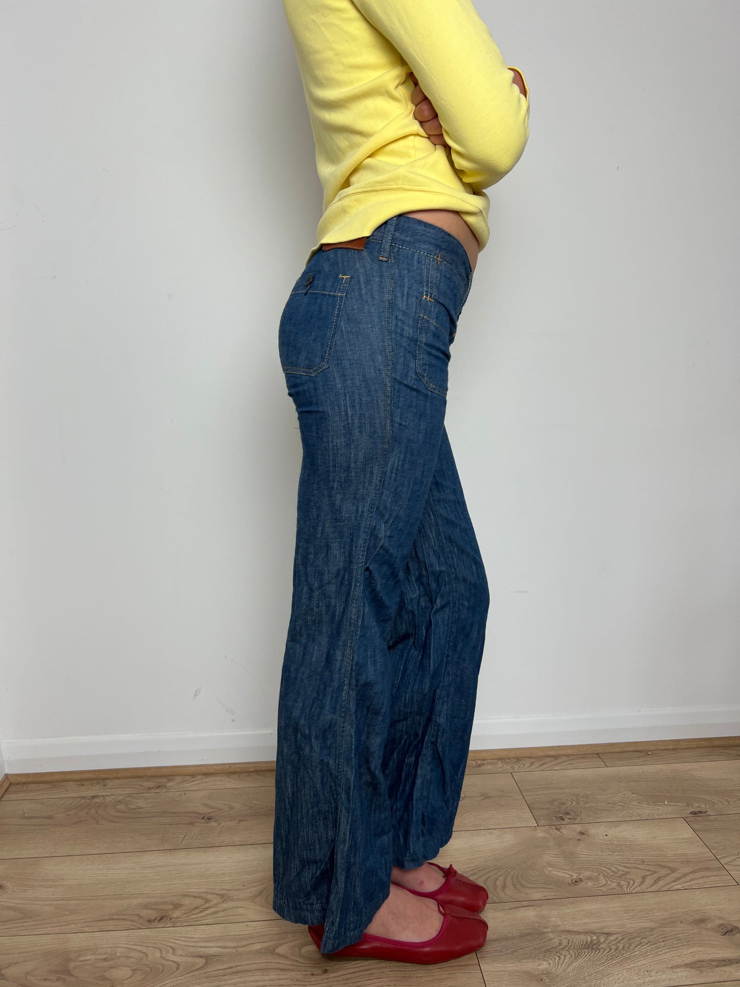 Polo Ralph Lauren wide leg jeans, XS/S