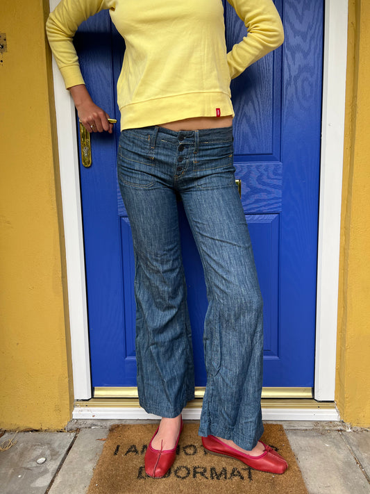 Polo Ralph Lauren wide leg jeans, XS/S