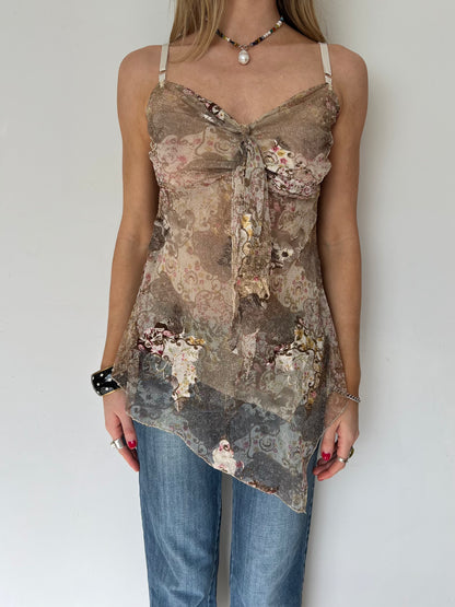 asymmetrical cami, S
