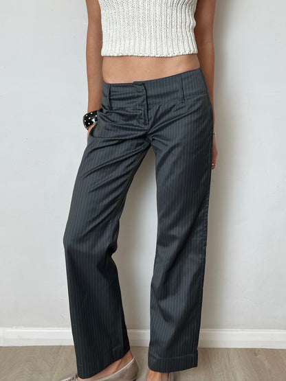 motivi pinstripe trousers, S