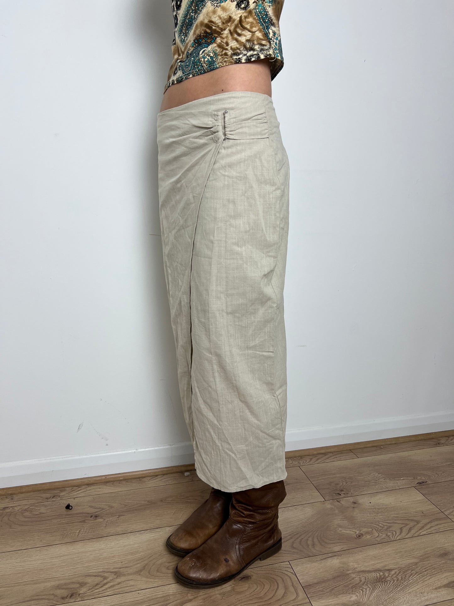 Vintage wrap skirt, S