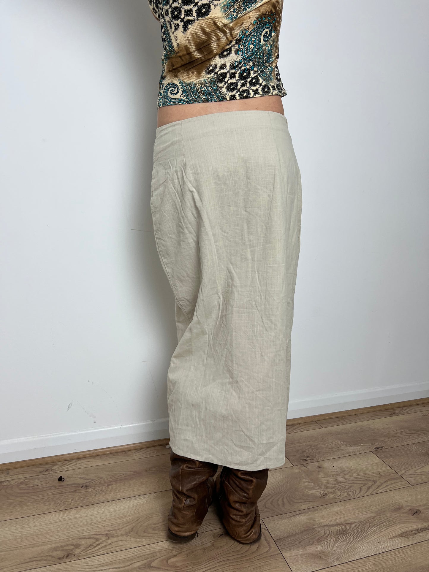 Vintage wrap skirt, S