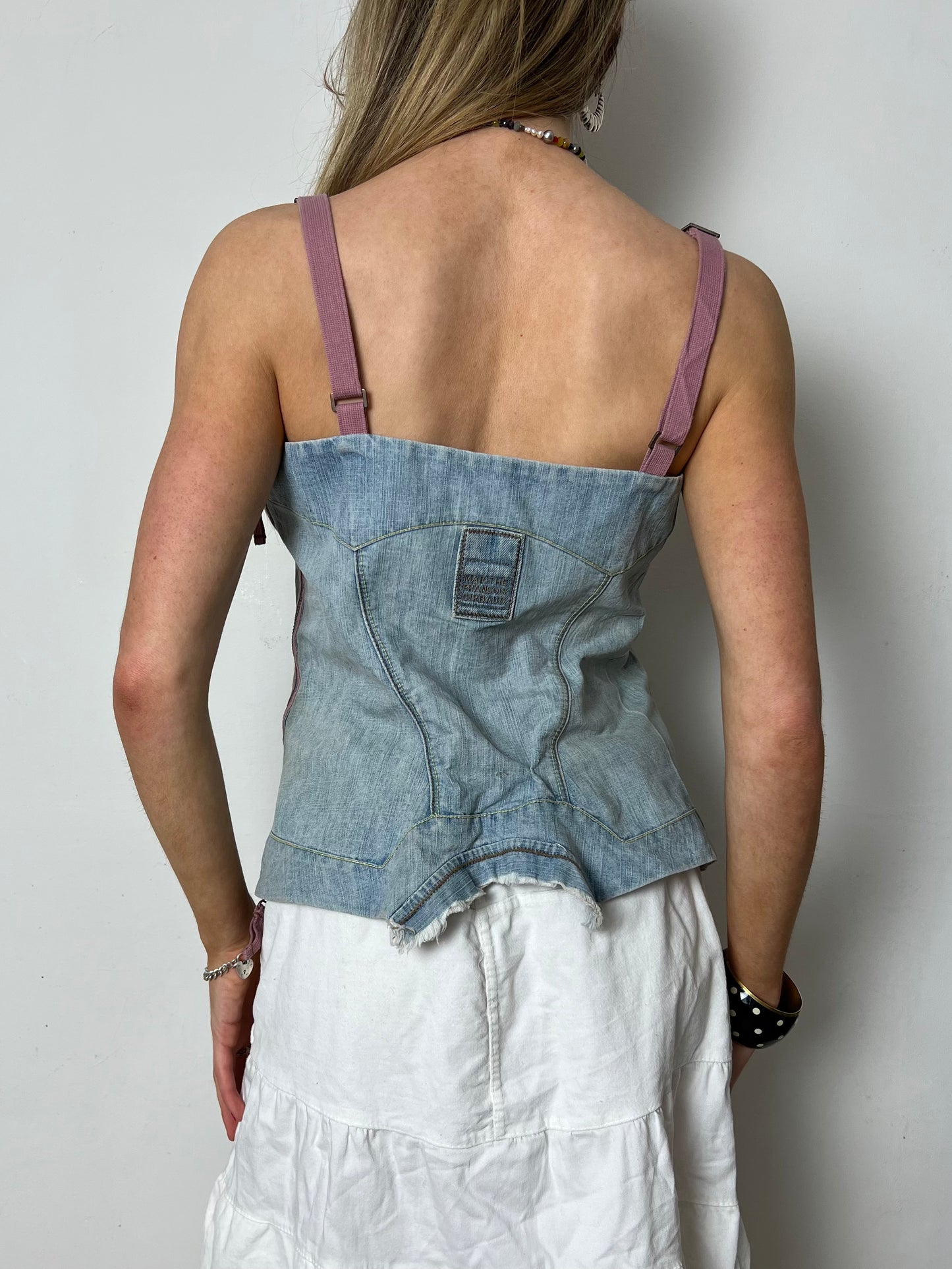 denim top, M/L