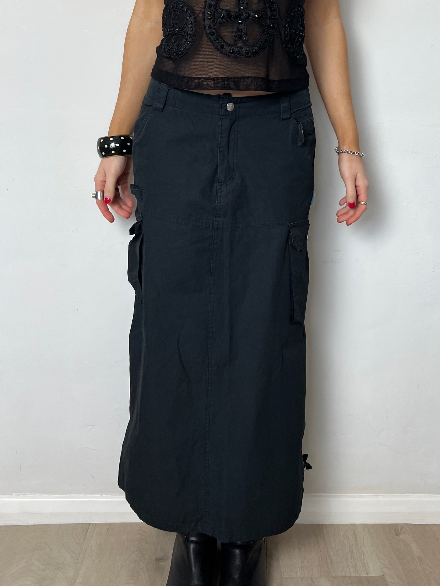cargo maxi skirt, M