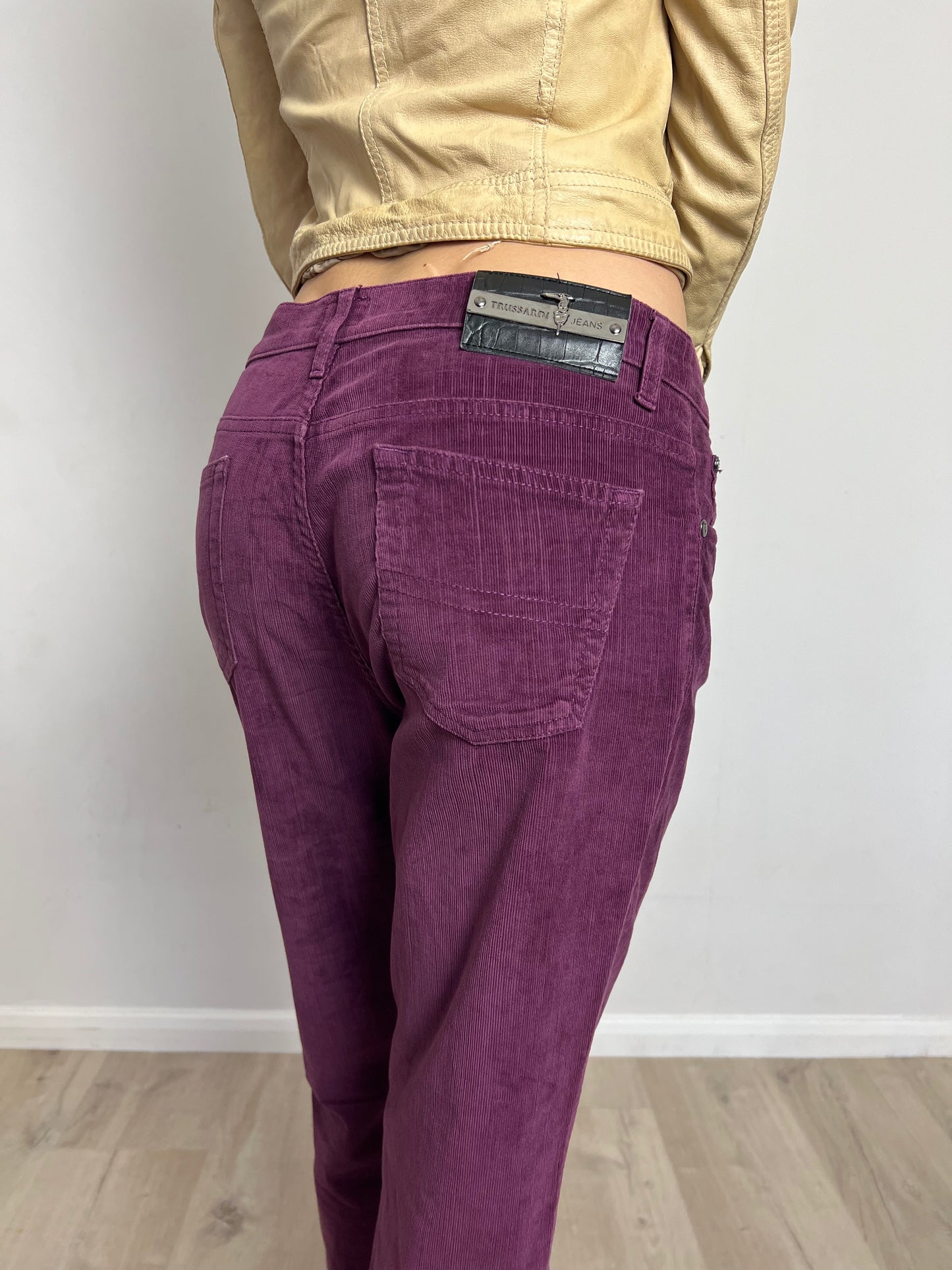 Trussardi plum jeans, S