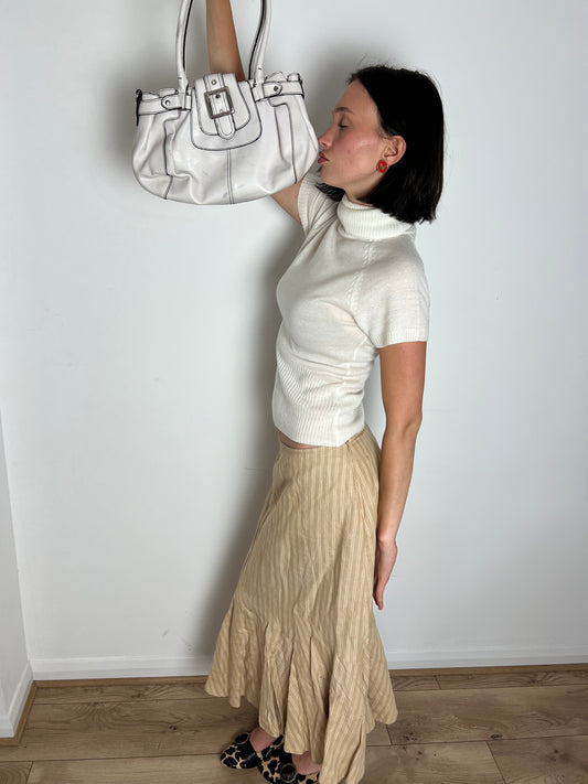 Vintage 00s white handbag