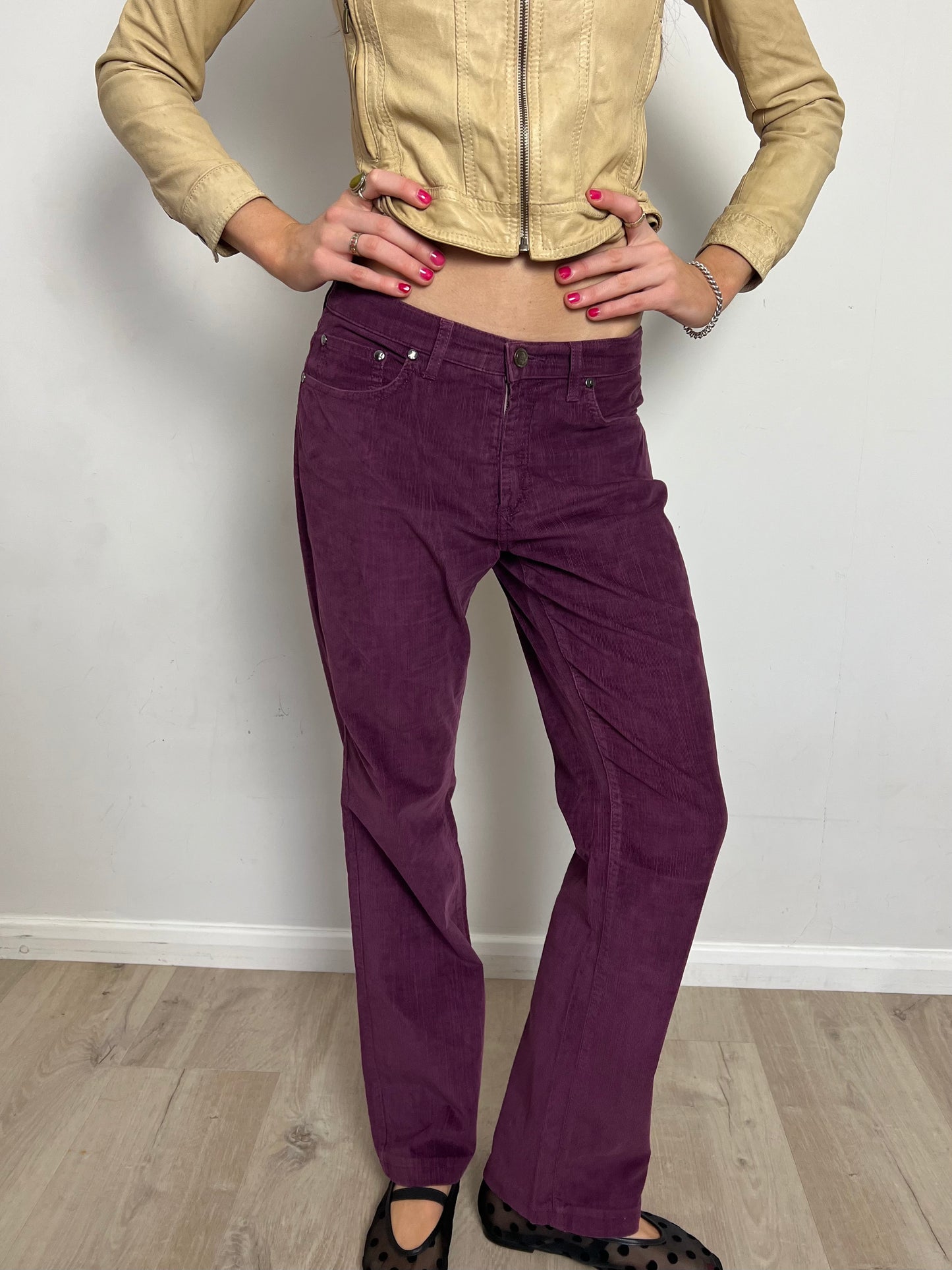Trussardi plum jeans, S