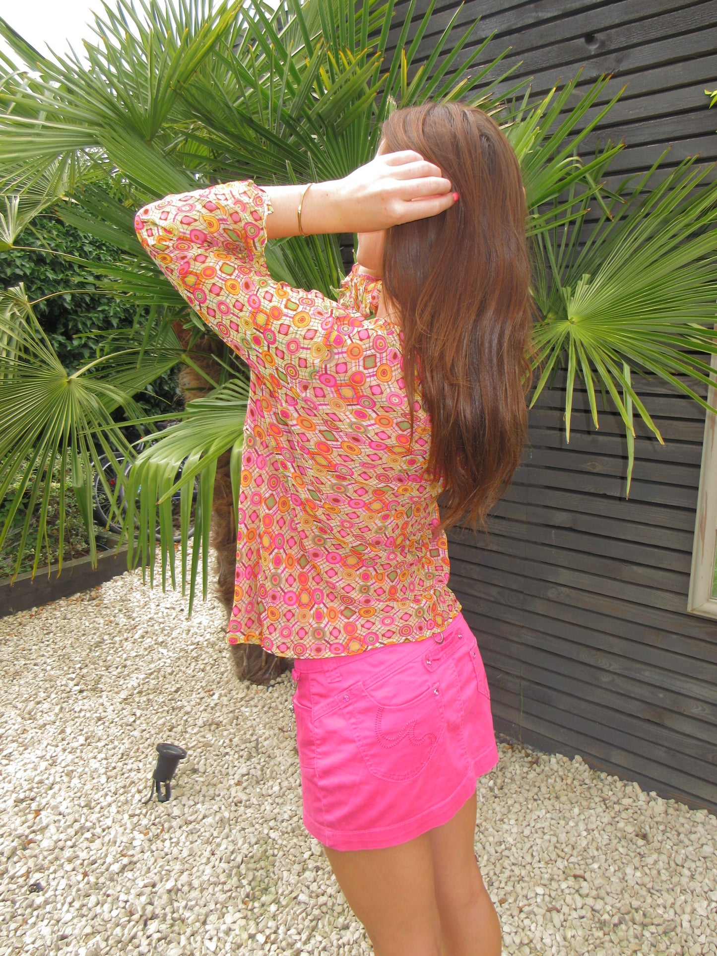 mesh geometric top, M