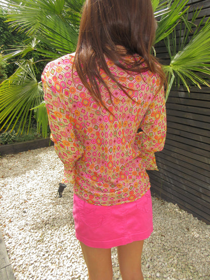 mesh geometric top, M
