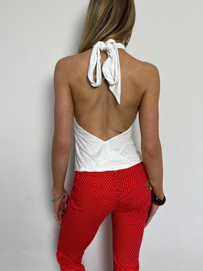 Richmond X sequin backless top, S/M