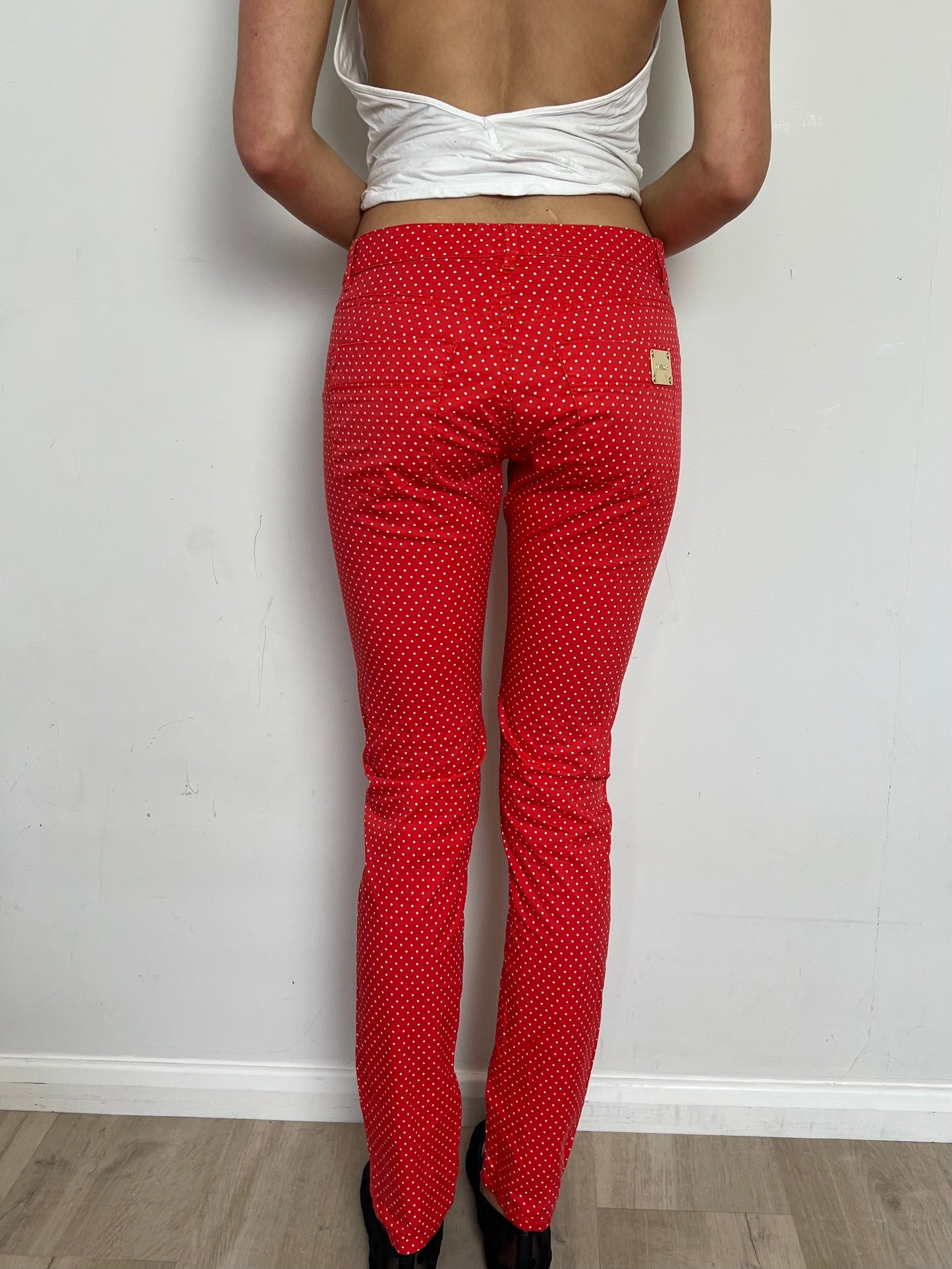 MAX&Co polka dot trousers, S