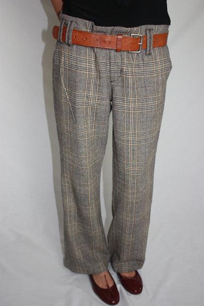 espirit plaid trousers, M/L