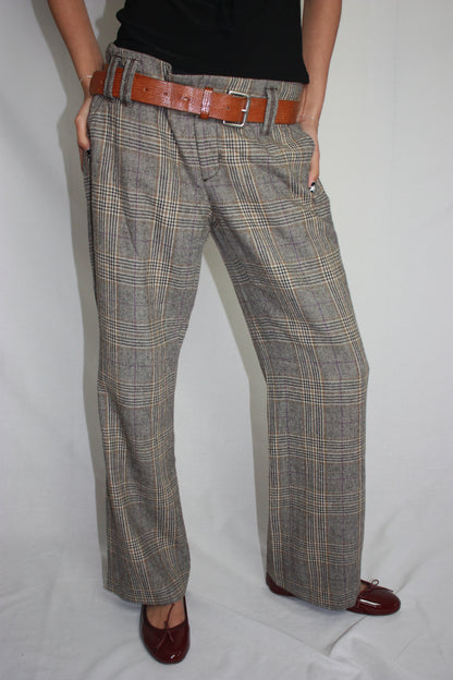 espirit plaid trousers, M/L