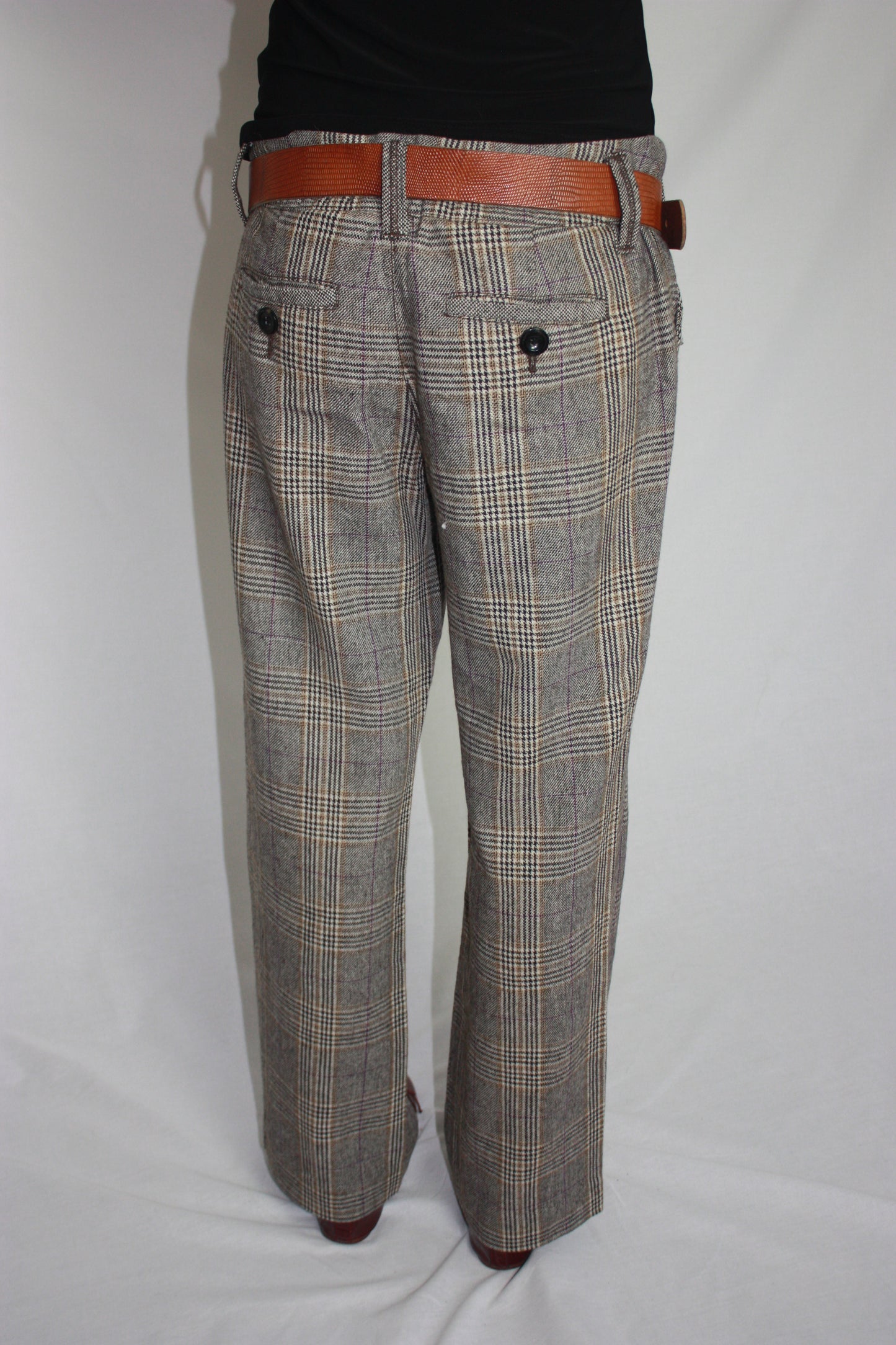 espirit plaid trousers, M/L