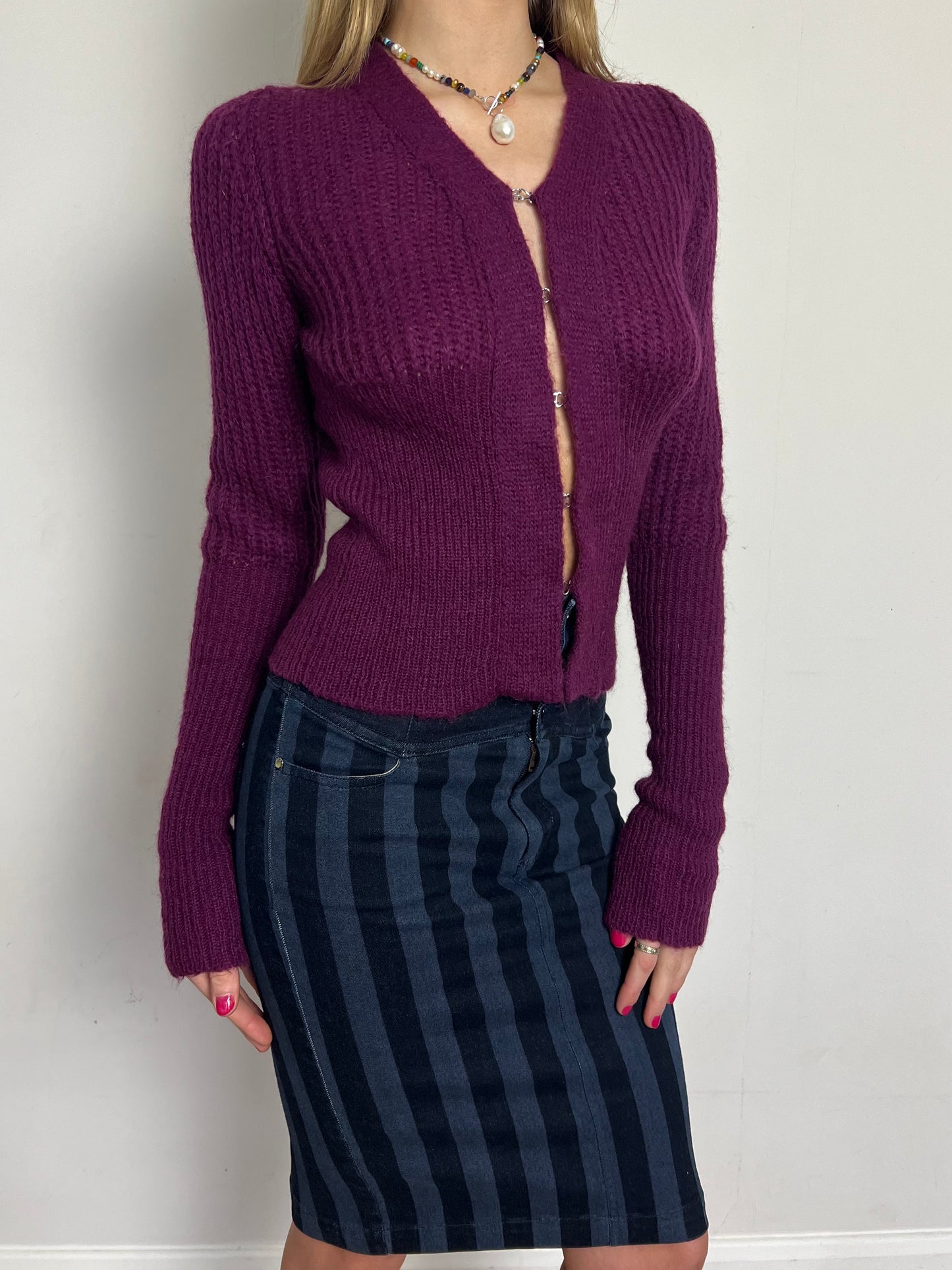 Calvin Klein mohair knit, S